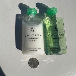 Bvlgari Eau‎ Parfumee Au The Vert Hair Conditioner Shower Gel Set Green Tea